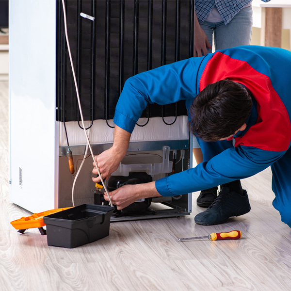 how much do you charge for refrigerator repair services in White City Kansas